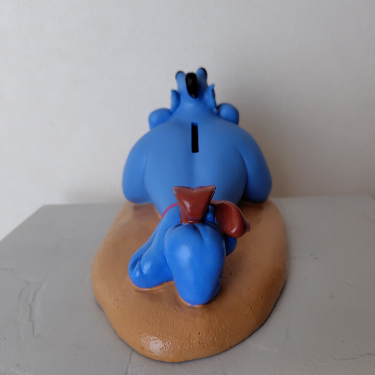 90s Aladdin Aladdin ji- колено sofvi копилка длина 29.7cm Disney
