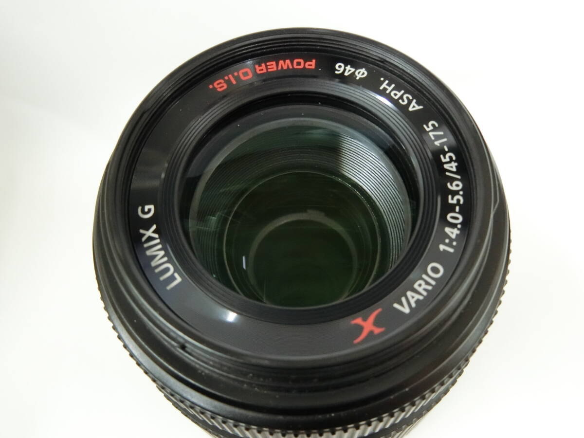 45652◆Panasonic LUMIX G 45-175mm F4.0-5.6 ASPH カメラレンズ ジャンク_画像4