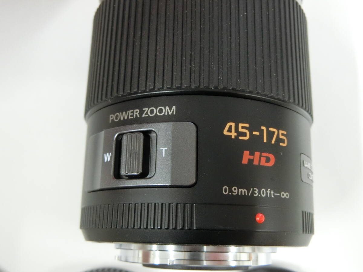 45652◆Panasonic LUMIX G 45-175mm F4.0-5.6 ASPH カメラレンズ ジャンク_画像2