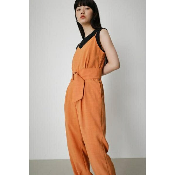AZUL　BY MOUSSY アズールバイマウジー WAIST BELT ROMPERS Sサイズ_画像1