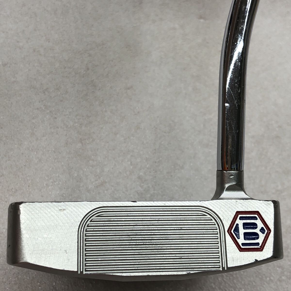 即決■パター / RJ ベティナルディ INOVAI 7.0 Squd Neck オリジナルスチール 34インチ 右 カバー無_画像2