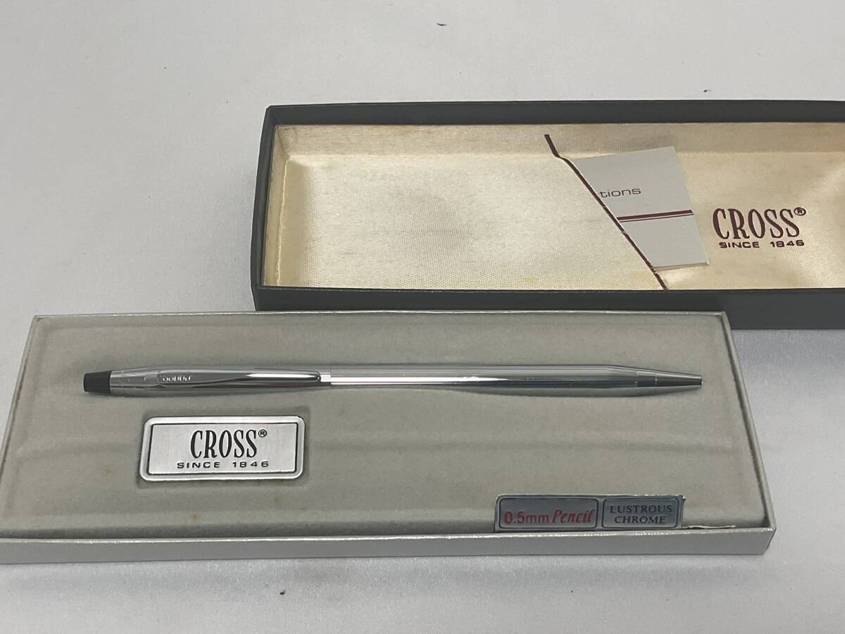 CROSS クロス ボールペン シルバーケース 箱有