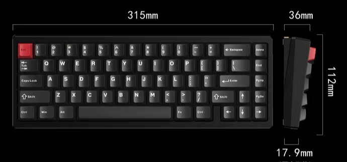 【WOBKEY社 未発售新品】ZEN65 標準版 ブラック WOBKEY社 未発售新品】ZEN65 標準版 ブラック｜Yahoo!フリマ（旧