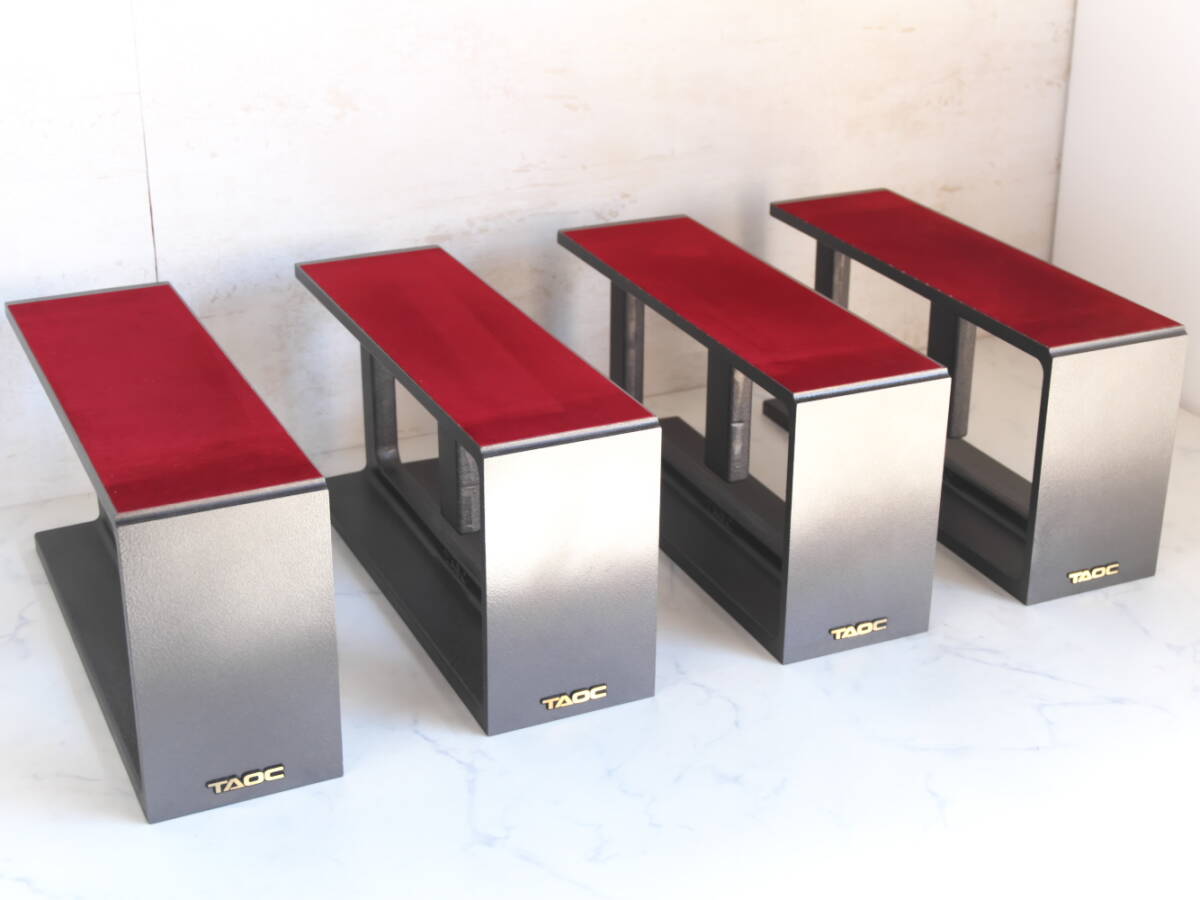 ◇ 重量級なスピーカーベース♪ TAOC SPB-400DH ハイカーボン鋳鉄 美品