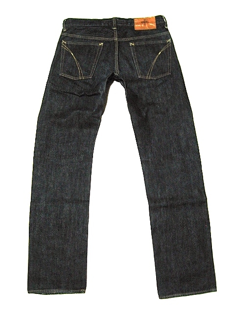 日本製 下北沢 Down North Jeans w29 (腰浅83x82位) 濃紺 美品 Kojima x Shimokitazawa 児島 _画像2