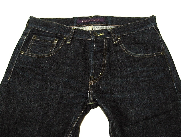 日本製 下北沢 Down North Jeans w29 (腰浅83x82位) 濃紺 美品 Kojima x Shimokitazawa 児島 _画像6