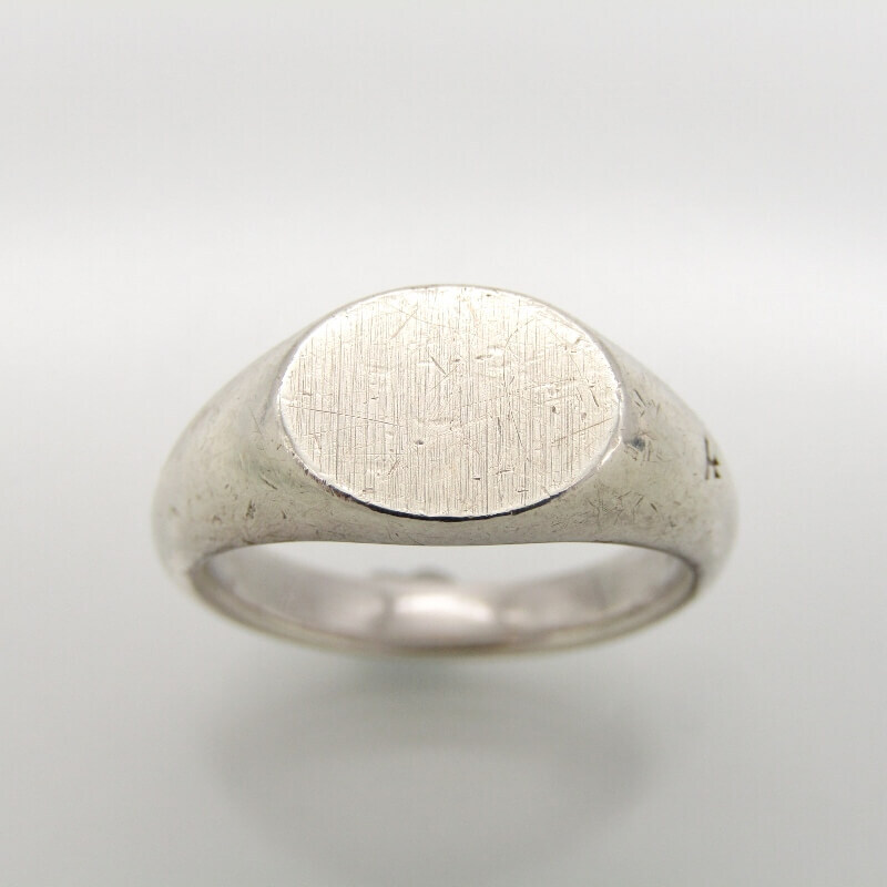 TOM WOOD トムウッド リング Joe Ring Satin #50 ジョー サテン ロジウムメッキ SV925 メンズ レディース 指輪 9.5号 28010587_画像2