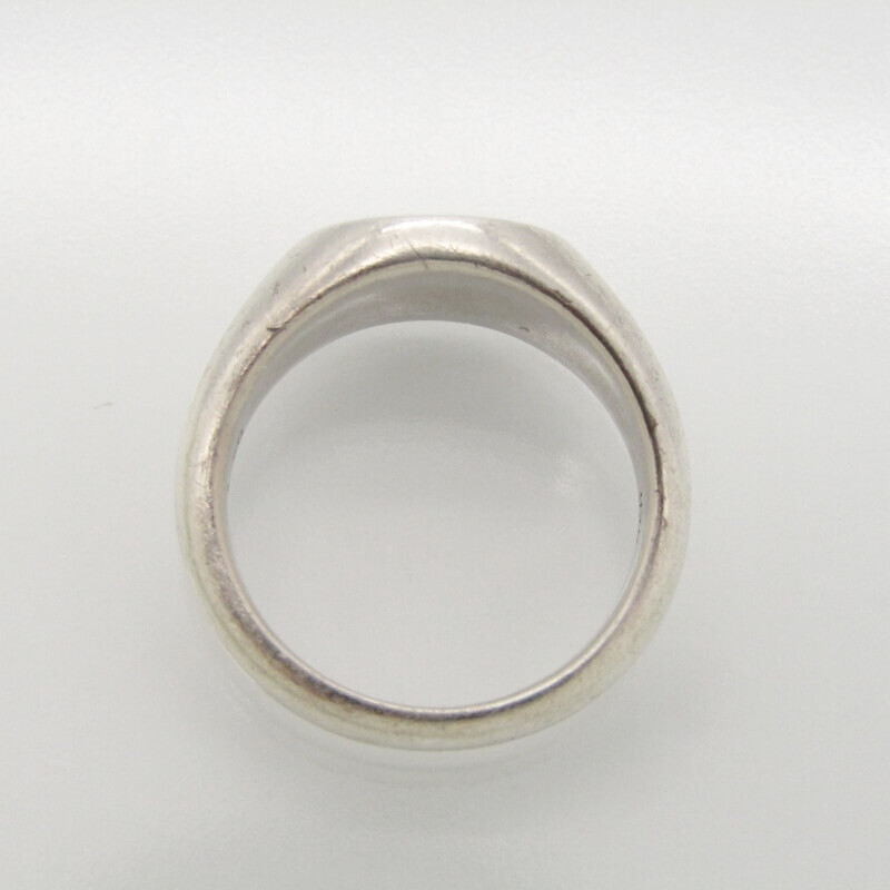 TOM WOOD トムウッド リング Joe Ring Satin #50 ジョー サテン ロジウムメッキ SV925 メンズ レディース 指輪 9.5号 28010587_画像4