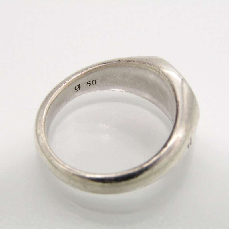 TOM WOOD トムウッド リング Joe Ring Satin #50 ジョー サテン ロジウムメッキ SV925 メンズ レディース 指輪 9.5号 28010587_画像6