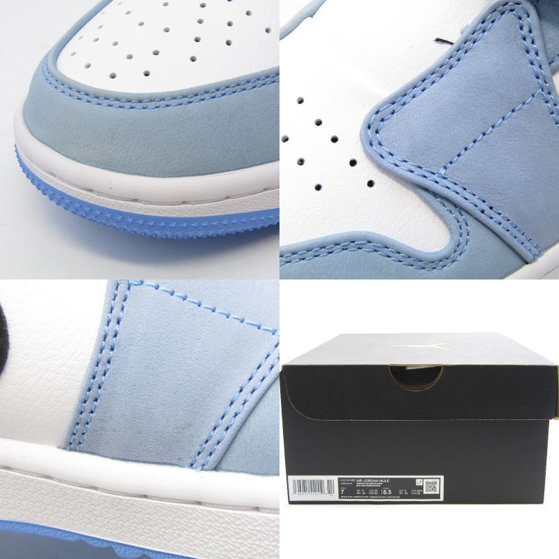  не использовался NIKE Nike 25cm AIR JORDAN MULE FJ1214-400 GOLF воздушный Jordan шлепанцы Golf UNIVERSITY BLUE/BLACK-WHITE 35004625