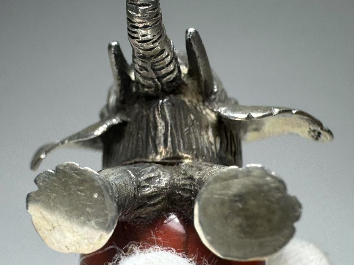 AS535 シルバー製 象置物 Silver925 銀製 刻印有り インテリア