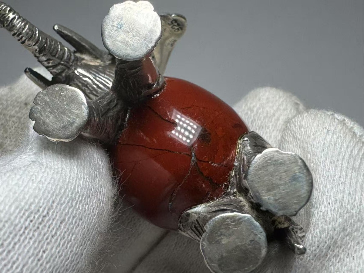 AS535 シルバー製 象置物 Silver925 銀製 刻印有り インテリア