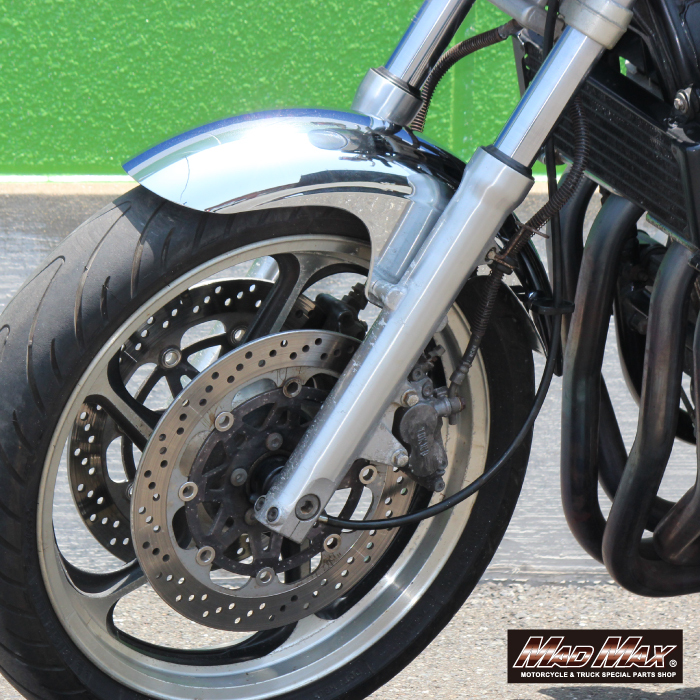 MAD MAX KAWASAKI カワサキ ゼファー1100 フロントフェンダー メッキ (MM19-0415-01) マッドマックス_画像4