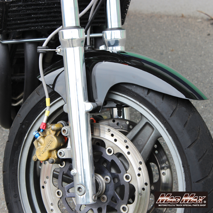 MAD MAX KAWASAKI カワサキ ゼファー1000 フロントフェンダー ブラック (MM19-0408-BK) マッドマックス_画像4