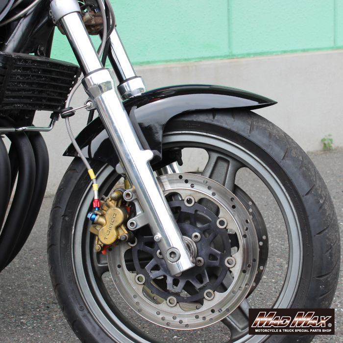 MAD MAX KAWASAKI カワサキ ゼファー1000 フロントフェンダー ブラック (MM19-0408-BK) マッドマックス_画像5