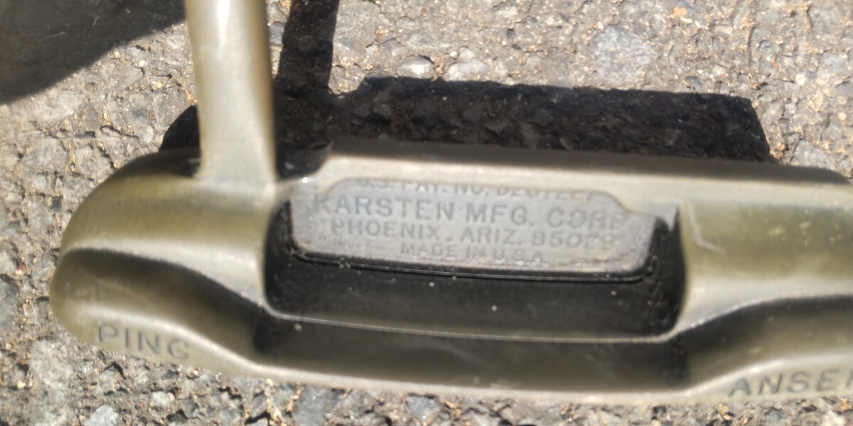 ピン PING ANSER KARSTEN CO 85029 OTHER PAT.PEND アンサー 年代物