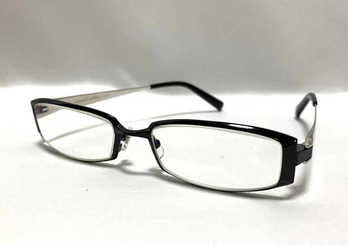 U573 KATHARINE HAMNETT(キャサリン ハムネット) LONDON 9035 度入り 眼鏡 メガネ 53□17-140 メガネフレーム 金属フレーム_画像1