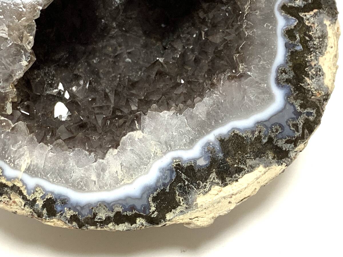 U562 ドーム クラスター 水晶 原石 鑑賞石 約300g パワーストーン 鉱物 岩石 自然石 天然石_画像6