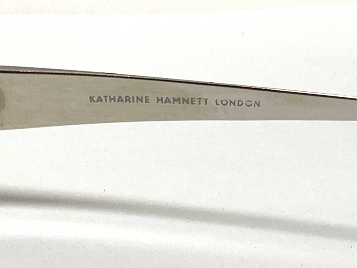 U573 KATHARINE HAMNETT(キャサリン ハムネット) LONDON 9035 度入り 眼鏡 メガネ 53□17-140 メガネフレーム 金属フレーム_画像7