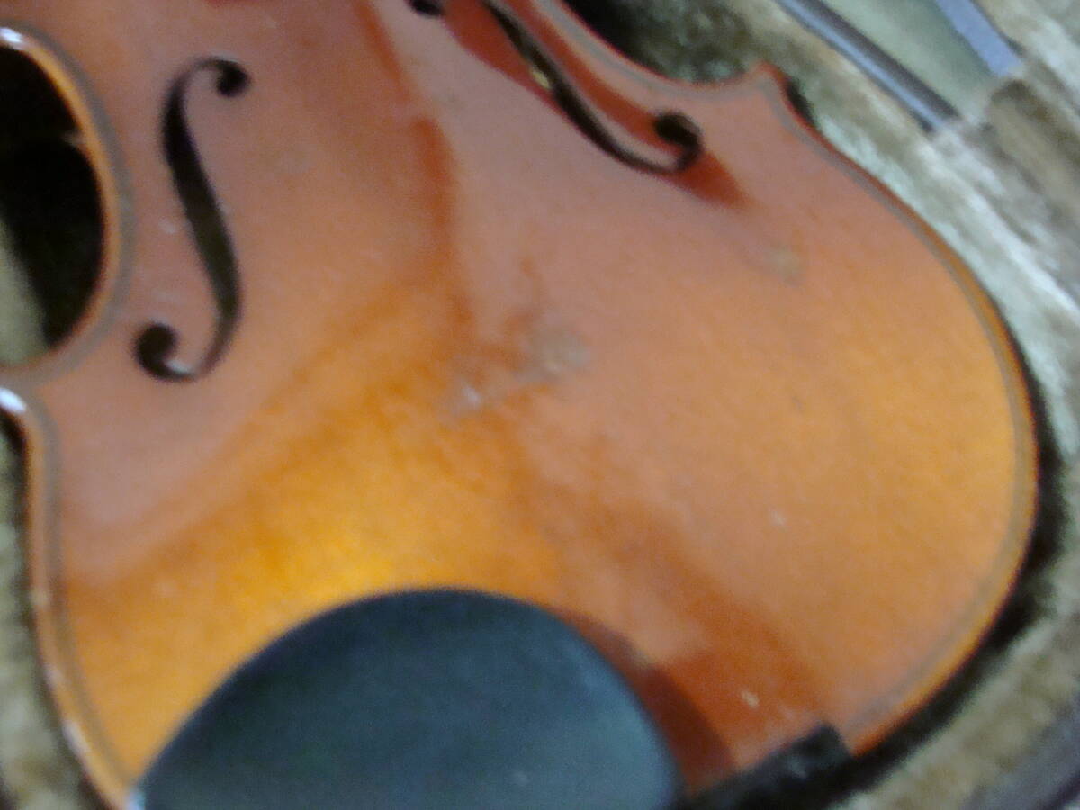 ジャンク　欠品あり SUZUKI No.280 Anno 1994 1/10 バイオリン ケース付き スズキ 弦楽器 _画像4