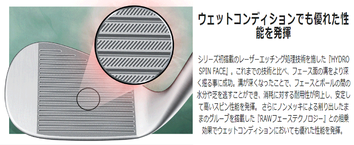新品■テーラーメイド■2023.9■MILLED GRIND-4 WEDGE■クローム■１本■56-08:LB■DMG EX TOUR ISSUE スチール■S200■HYDRO SPIN FACE_画像8