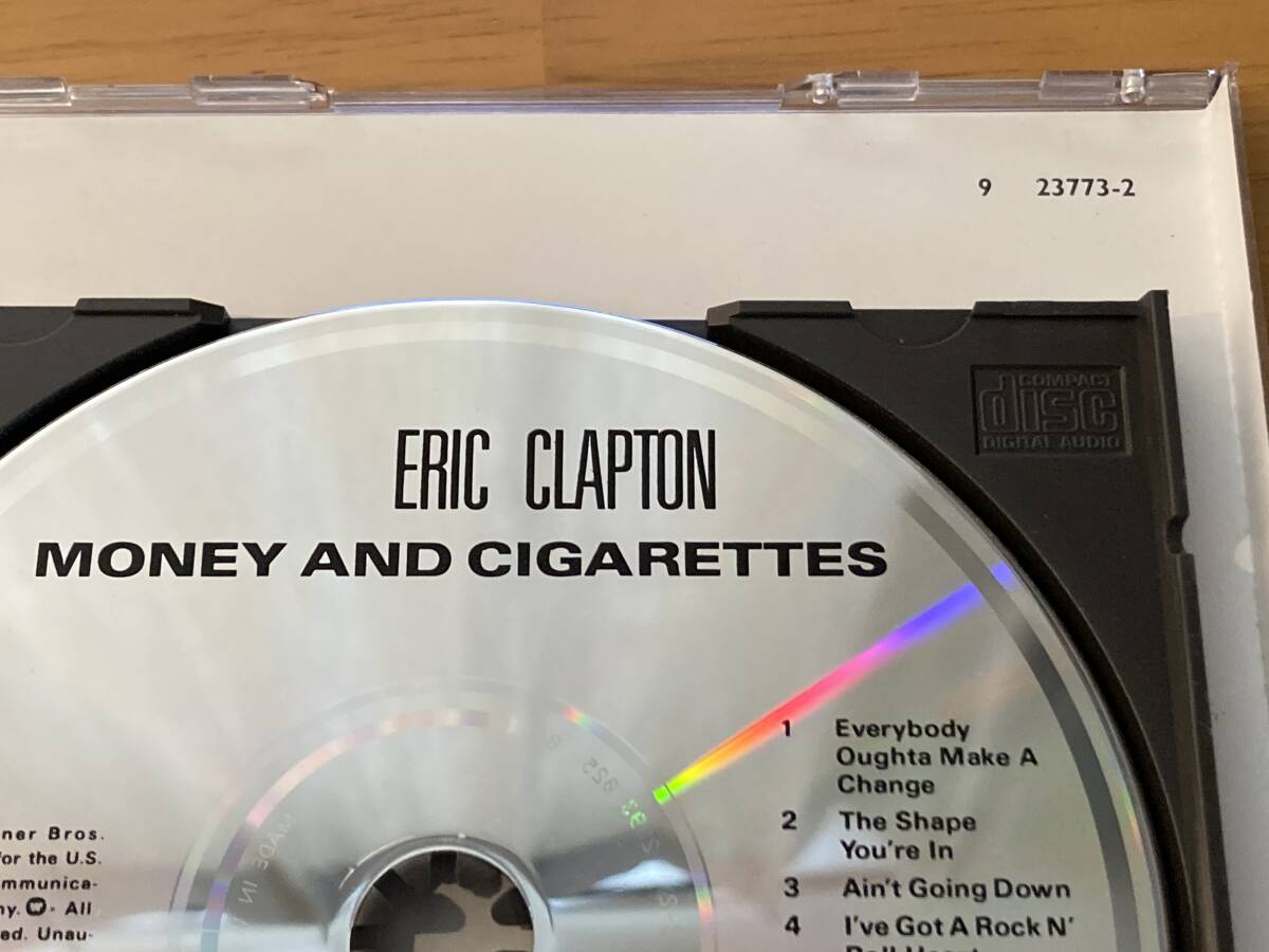 (9 23773-2)レア PDOプレス 初期西ドイツ盤 エリック・クラプトン(ERIC CLAPTON) 83年[マネー・アンド・シガレッツ(MONEY AND CIGARETTES)]_画像4