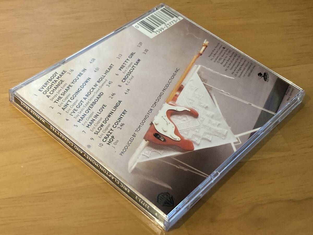 (9 23773-2)レア PDOプレス 初期西ドイツ盤 エリック・クラプトン(ERIC CLAPTON) 83年[マネー・アンド・シガレッツ(MONEY AND CIGARETTES)]_画像10