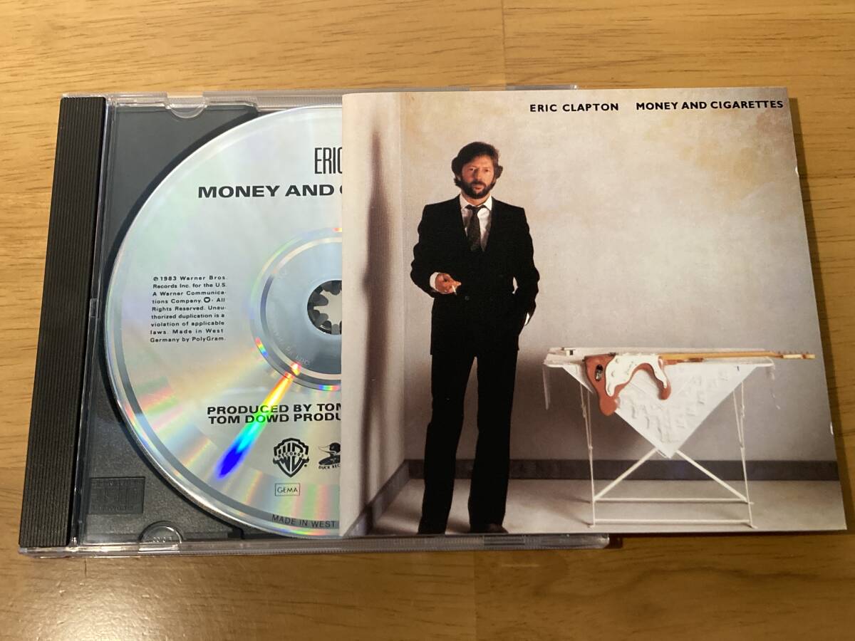 (9 23773-2)レア PDOプレス 初期西ドイツ盤 エリック・クラプトン(ERIC CLAPTON) 83年[マネー・アンド・シガレッツ(MONEY AND CIGARETTES)]_画像1
