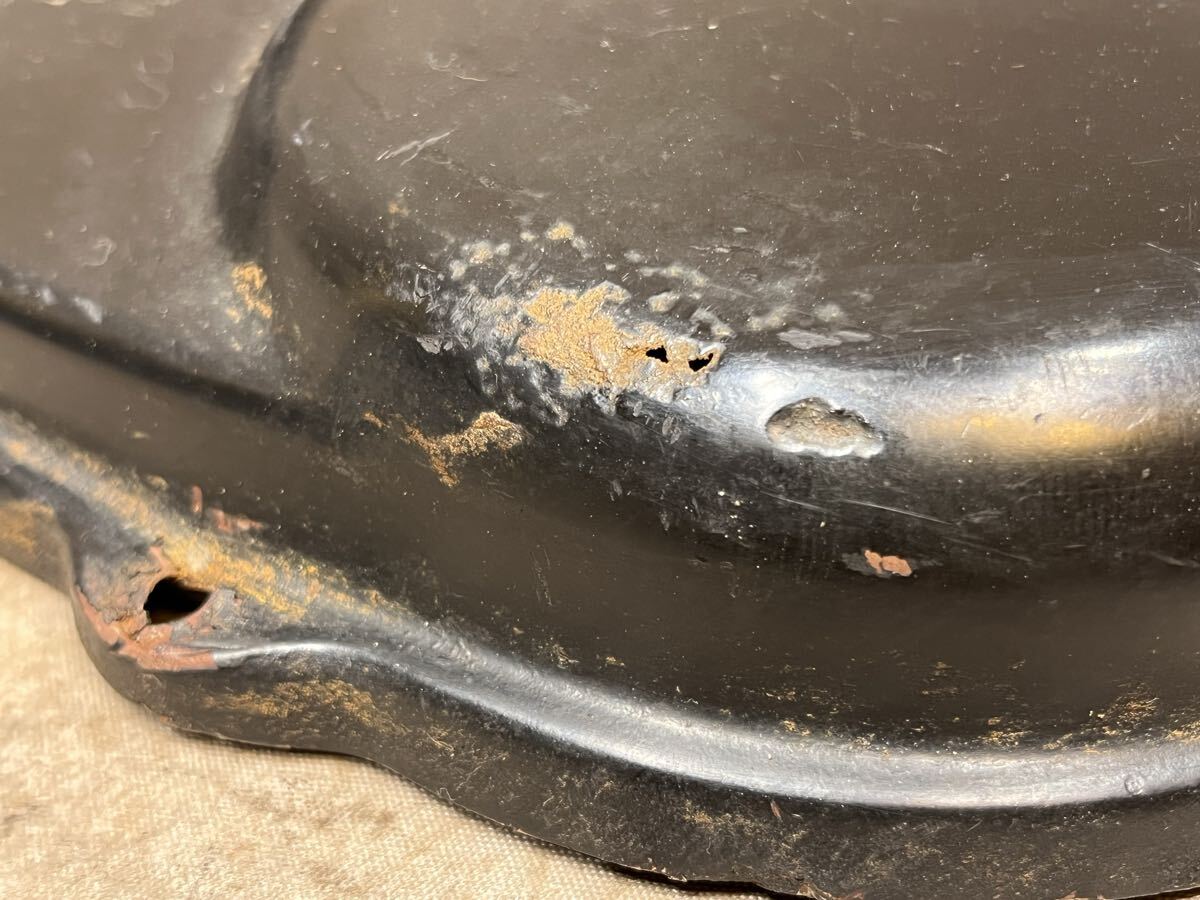 ② 41~49年 ハーレー 純正 ビンテージ オリジナル プライマリー カバー ダービー インスペクション ナックル パン ショベル チョッパー EL_画像5