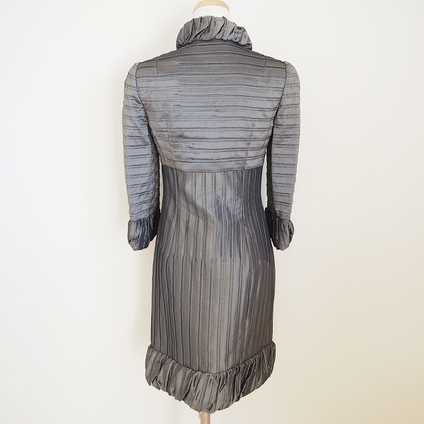 #wnc ミスアシダ missashida ワンピース 7 ジップアップ ギャザー スタンドカラー レディース [709062]_画像2