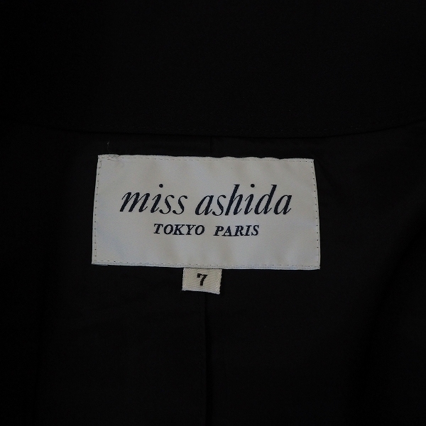 #wnc ミスアシダ missashida ワンピース 7 ジップアップ ギャザー スタンドカラー レディース [709062]_画像5