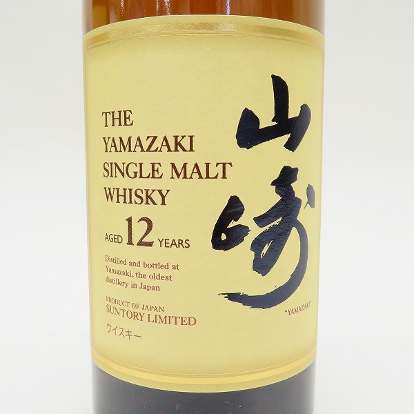 #ane サントリー 山崎 12年 SUNTORY シングルモルト ウイスキー SYA1N 700ml 43％ 未開栓 [864903]