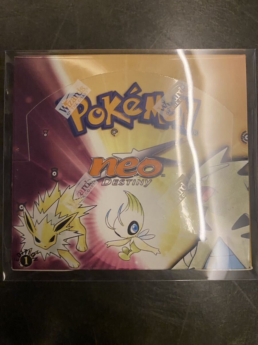 ポケモンカード英語版未開封BOX Neo destiny 1st edition Yahoo!オークション - ポケモンカード 英語版 Neo Destiny 1st