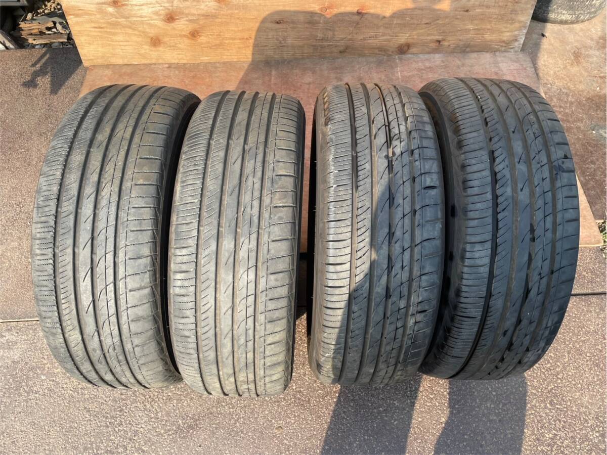 トヨタ　クルーガー　ハイブリッド　MHU28　純正　17インチ　6.5J　+35　5穴　PCD114.3　トーヨー　225/60R17　タイヤホイール4本セット_画像8