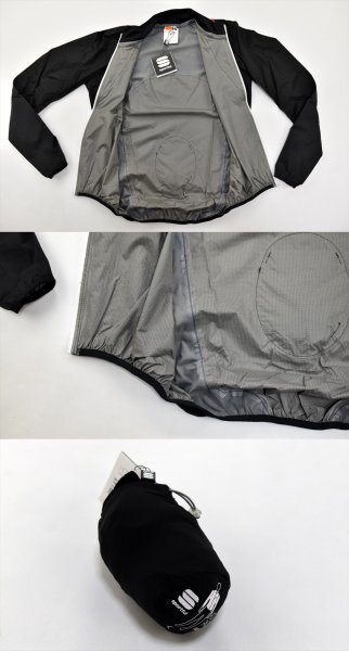  бесплатная доставка 3*Sportful* спорт полный Hot Pack жакет size:XL черный 