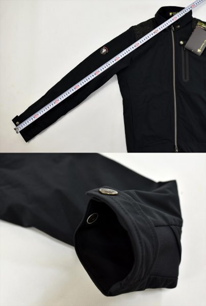 送料無料1★KAPELMUUR★カペルミュール Polartec ライダースジャケット Neoshell size:S ブラック_画像6