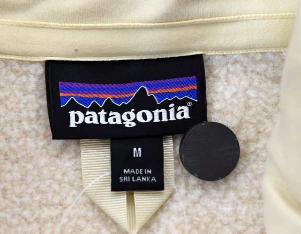 Patagonia★パタゴニア Better Sweater 1/4ジップ フリースジャケット size:M オイスターホワイト ※女性用_画像4