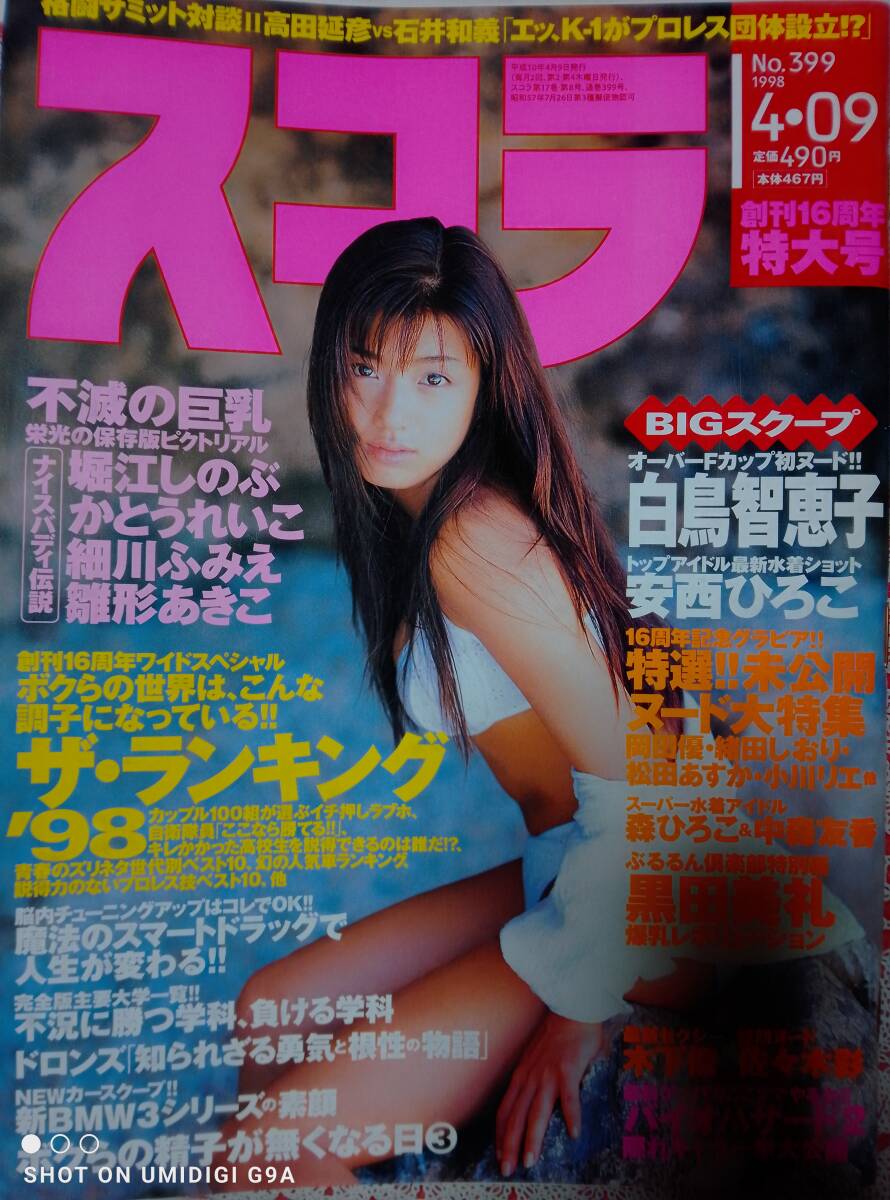 安西ひろこヌード 