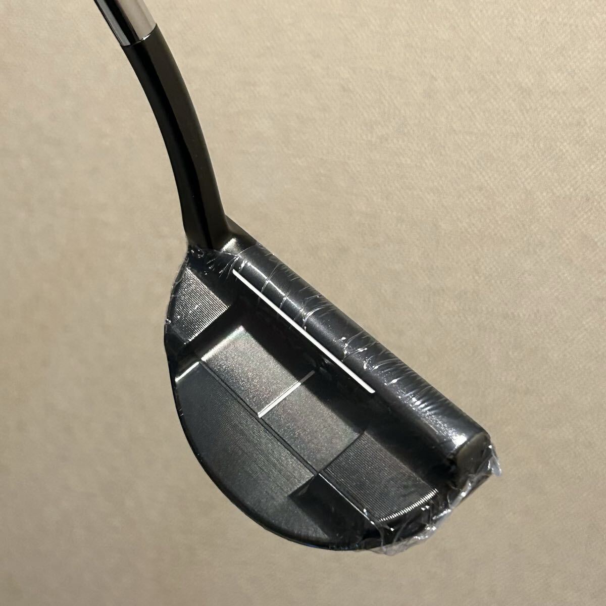 【石川遼プロ仕様】35インチ オデッセイ ブラックシリーズIX #9 L字マレット パター デッドストック BLACK SERIES IX NINE【希少 / 新品】_画像7