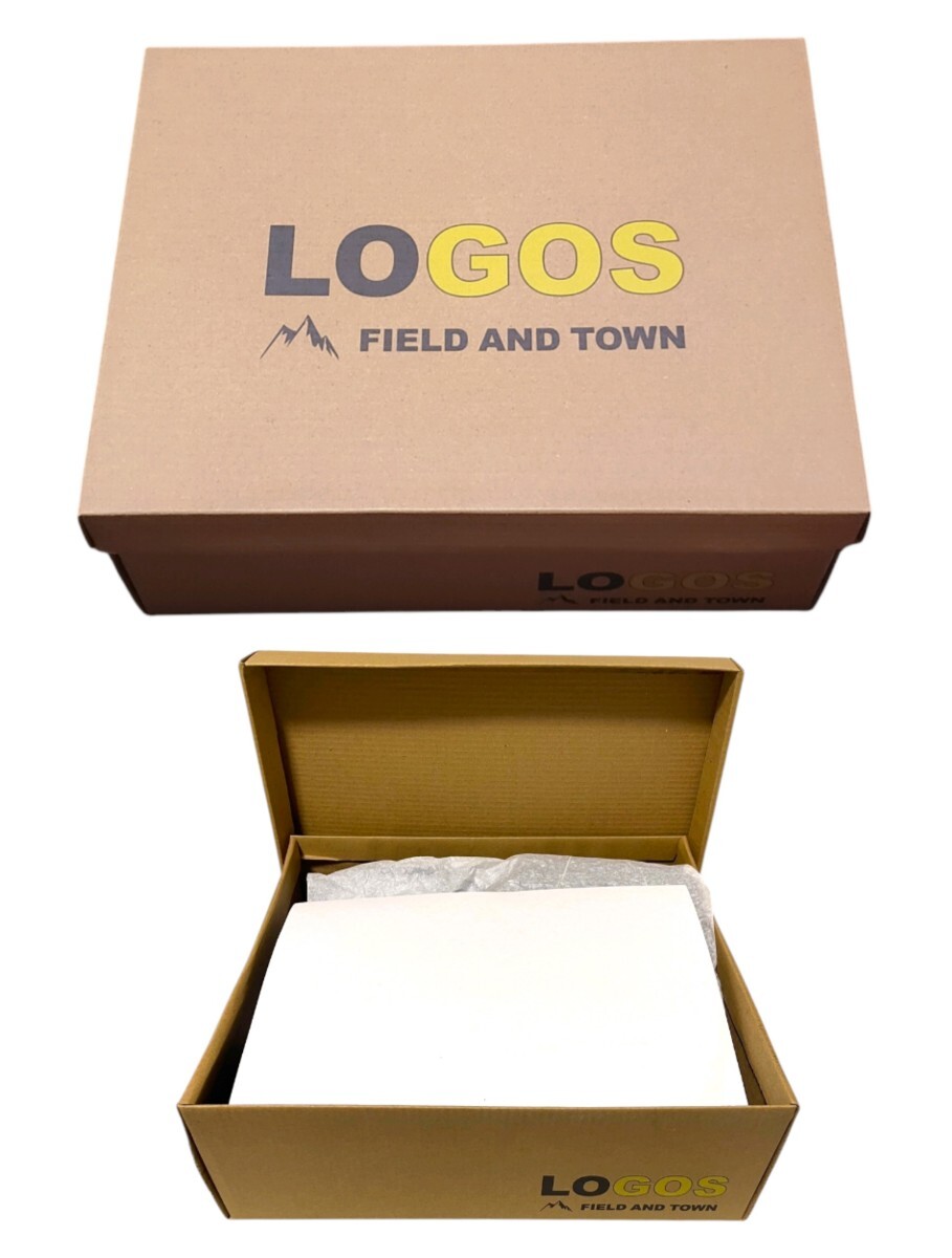 【新品 未使用品】LOGOS ブーツ メンズ ブラック 25.0-25.5cm 送料無(wú)料