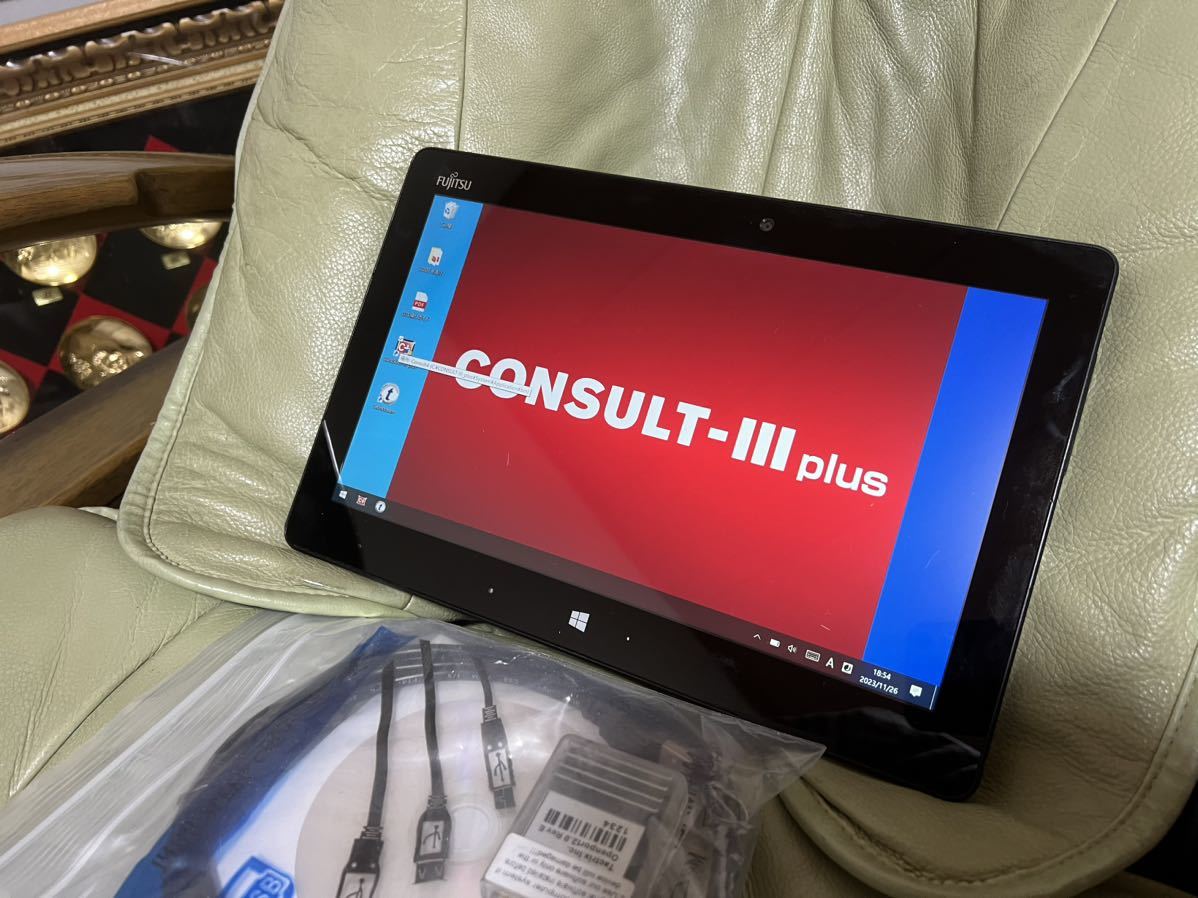 トヨタGTS 日産コンサルト3 どちらも使える 11.6TFT ワイド 見やすい 診断機 タブレット  すぐ使えます OBD2 USBの画像1