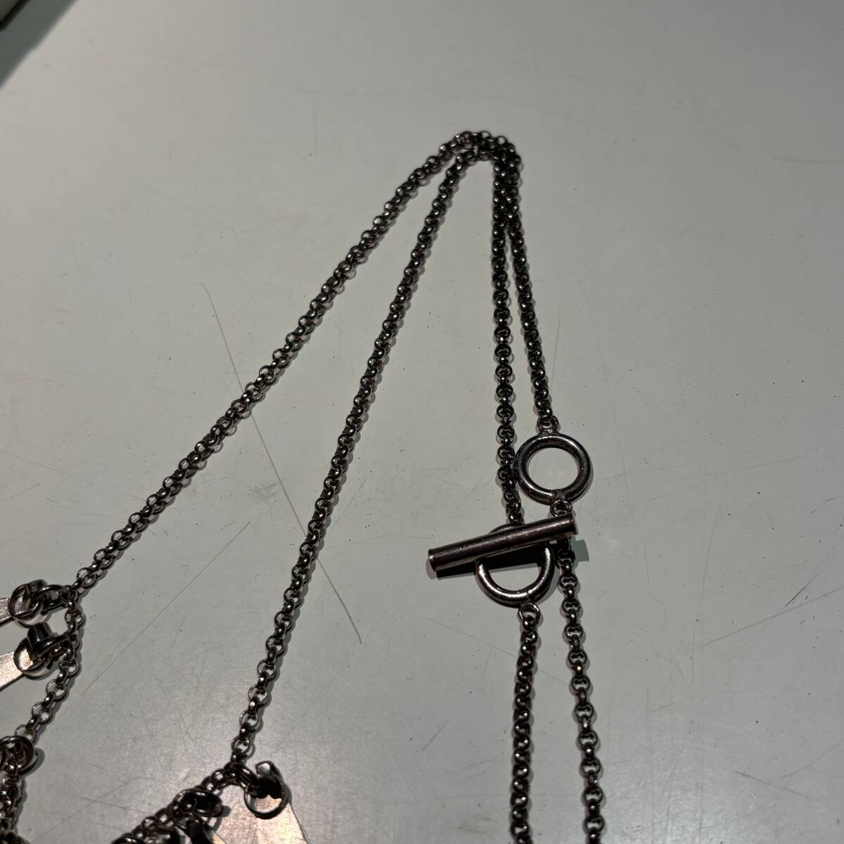 JIL SANDER ブラックロープネックレス JIL SANDER ジルサンダー 23SS Ancestor Necklace ネックレス