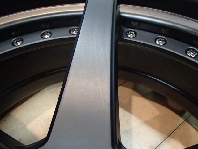 TPMS対応 MBK 中古4本 WORK ZEAST ワーク ジースト ST1 9.0J 21in IS26/IS21 PCD114.3 LEXUS 20系 RX チューナーサイズ M12_画像8