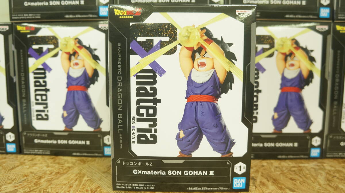 【新品・未開封・安値】ドラゴンボールZ G×materia 孫悟飯 10体セット BANPRESTO ドラゴンボールZ G×materia SON GOHAN III 孫悟飯