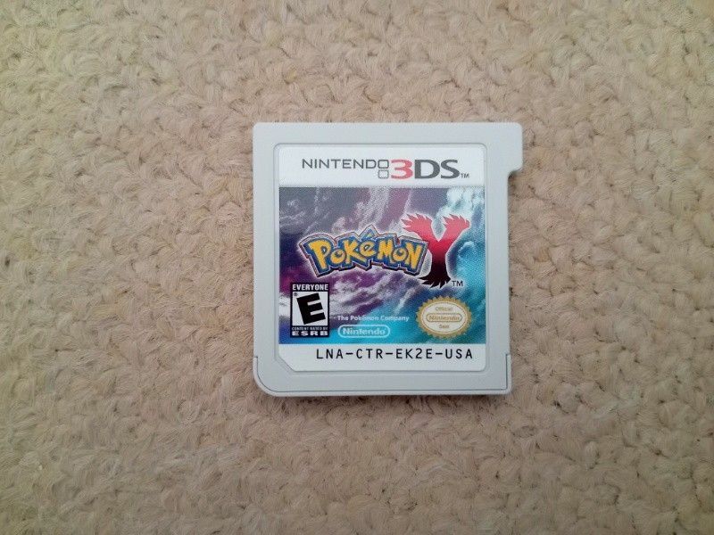 ニンテンドー3DS ポケットモンスター Y 海外版 3DS ポケットモンスター Y ポケモン ソフトのみ 北米版 海外版