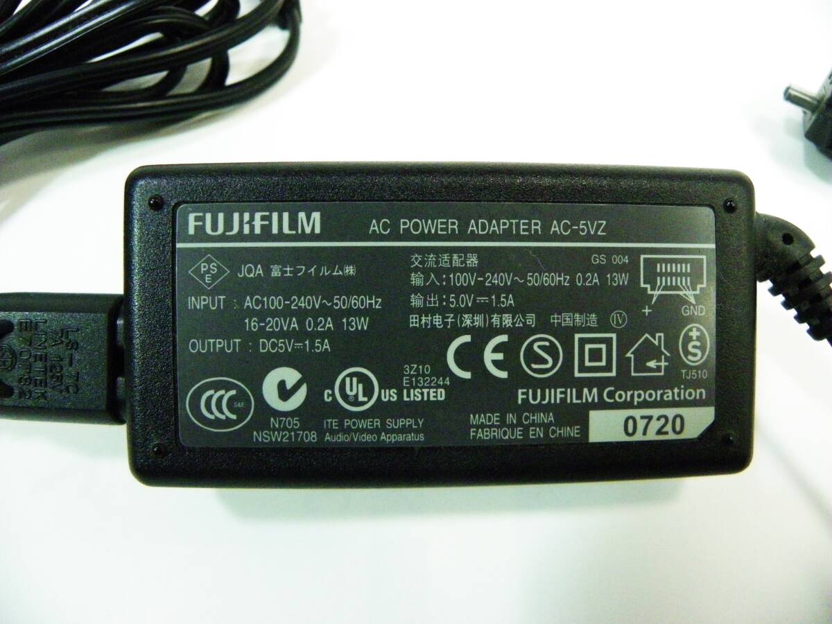 定形外郵便.450円発送OK　フジフィルム ACアダプター ACー5VZ　カメラ本體無いのでノーチェックです?。ǔ鄸?樂多我）