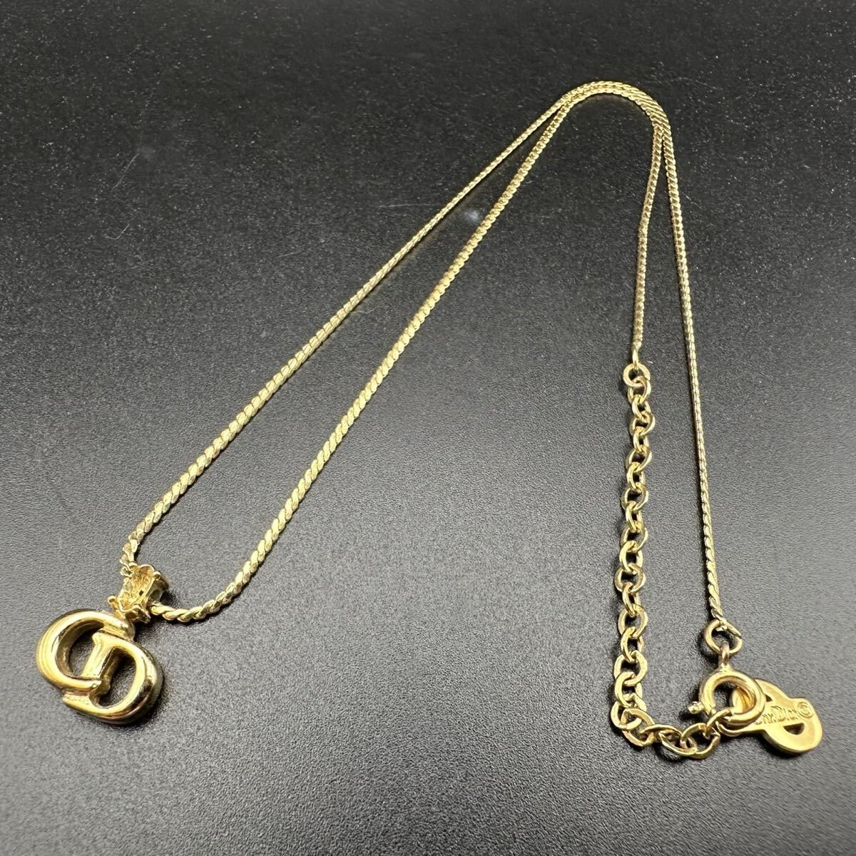 2845-5 人気✨　Dior　ネックレス　CD ロゴ　希少　刻印 2845-5 人気✨ Dior ネックレス CD ロゴ 希少 刻印 メンズ