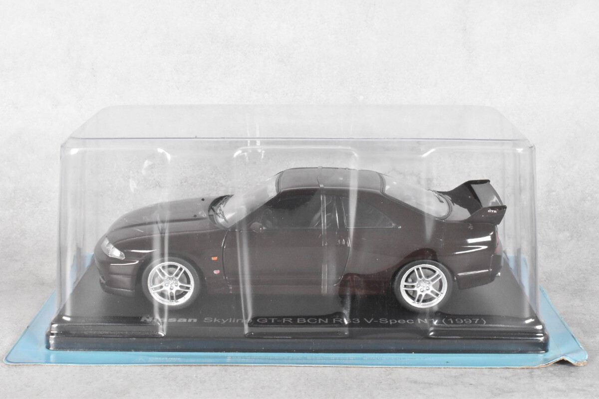 国産名車コレクション 1/24 GT-R BCN R33 アシェット 1/24 国産名車コレクション Vol.77 日産