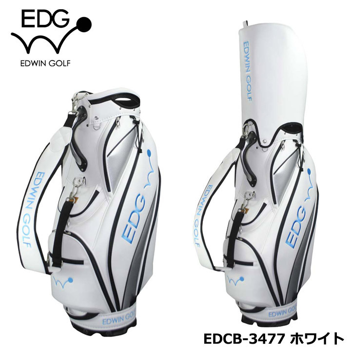 【ご依頼】hanaページ EDWIN GOLF 9.5型キャディバッグ EDCB-3477 キャディバッグ