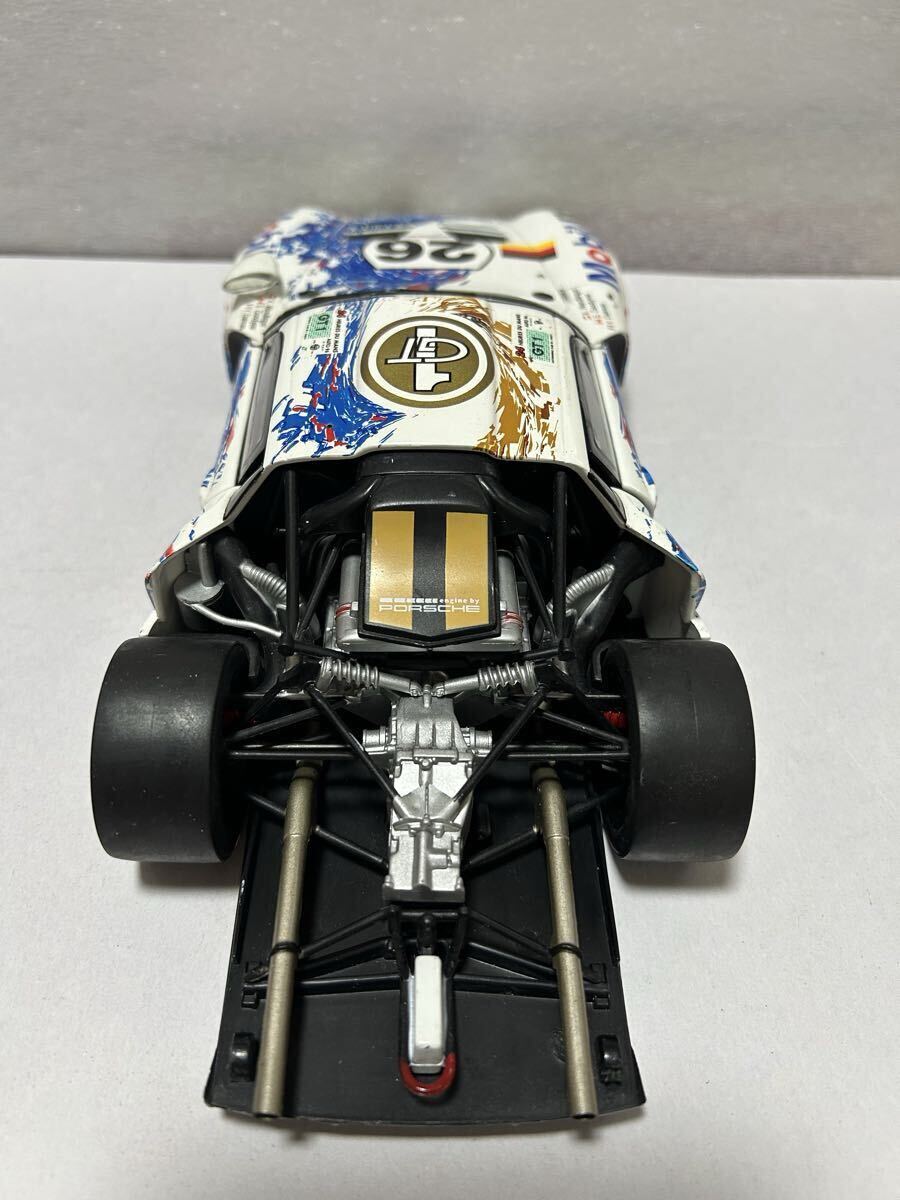 レア希少！UT MODELES！PORSCHE 911 GT1！ダイキャストミニカー！1/18スケール！ジャンク品！当時物！_画像4